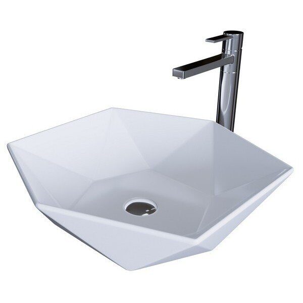 Grossman GR-3029 накладная раковина белая