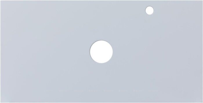 Арт 90 столешница на тумбу белая матовая Aquanet