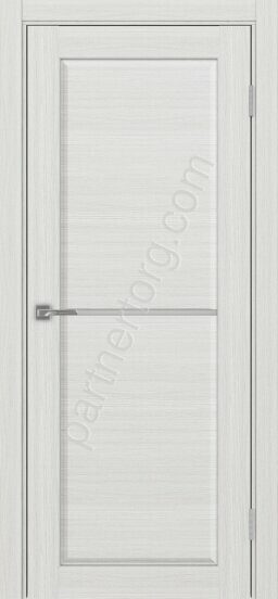 Сицилия 712.12 межкомнатная дверь ясень серебристый со стеклом на выбор