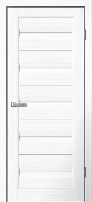 S02 ПГ Skin Doors FlyDoors дверь межкомнатная белая