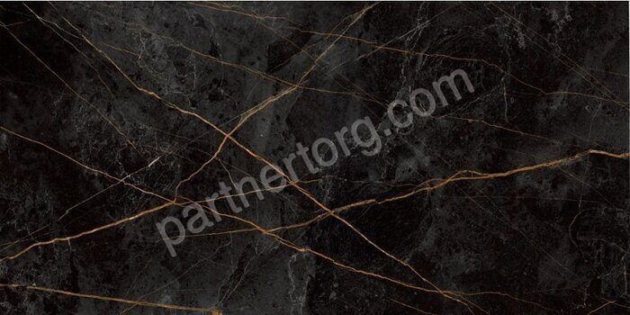 Граните Сандра Черно-Оливковый Легко лаппатированный LLR керамогранит 120х60см