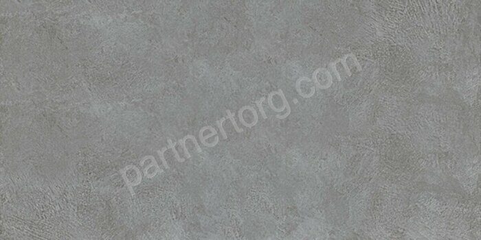 Chrome Dark Delacora керамогранит серый матовый 120х60см