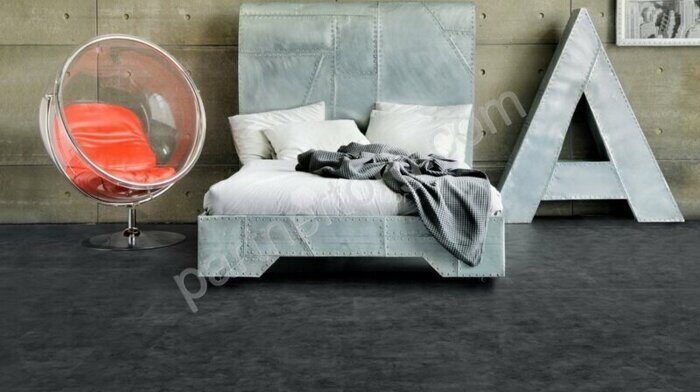 Скол Обсидиана клеевая напольная плитка Alpine Floor