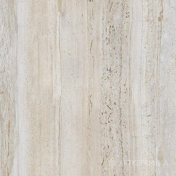 ГТ Gresse Gila tapioca Травертин пепельный матовый керамогранит 60х60см