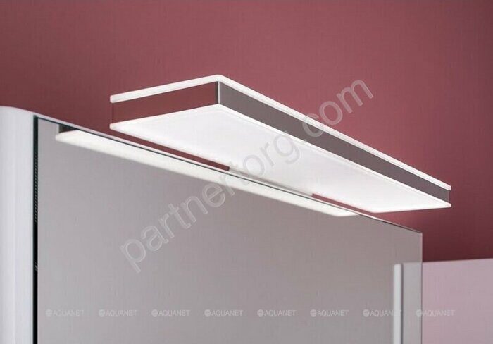 Светильник WT-400 LED универсальный хром/пластик для ванной комнаты Aquanet