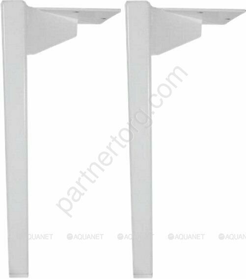Nova опоры для мебели белые 2 штуки Aquanet