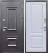 Протерма Багет 11см дверь стальная для улицы Букле антрацит, Эмалит серый