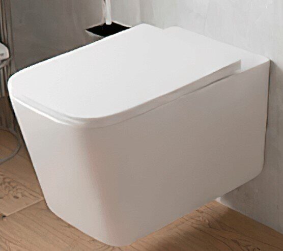 Либра Aquatek унитаз безободковый подвесной с сиденьем Soft Close AQ0530N-00