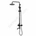 Melana-F610107B душевая система с тропическим душем, лейкой и смесителем нержавеющая сталь