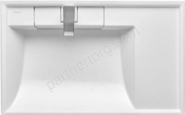 Рейн 80x50см раковина над стиральной машиной Aquaton 1A72113KRW010