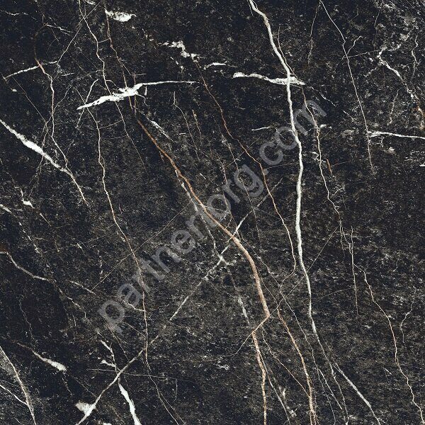 Sanremo Black New Trend керамогранит черный лаппатированный 60х60см