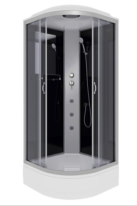 Niagara Classic NG-3501-14G душевая кабина 90х90х215см, тонированное стекло, средний поддон