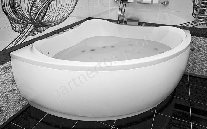 Malta угловая акриловая ванна Aquanet 150х150см