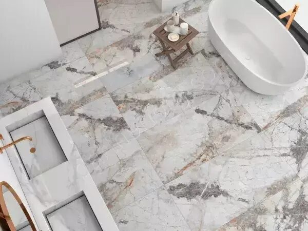 Gabriel белый керамогранит полированный 60x60см Global Tile
