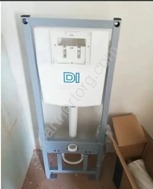 Инкоэр Тип2б-di инсталляция 40см для подвесного унитаза с клавишей смыва белая