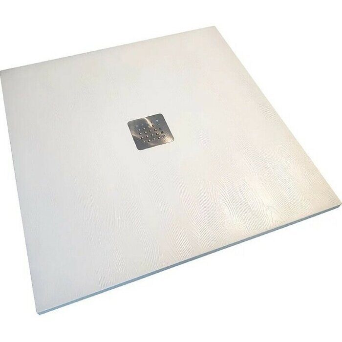 Veconi TZW20-90-R1 душевой поддон квадратный 90х90х3 см, искусственный камень