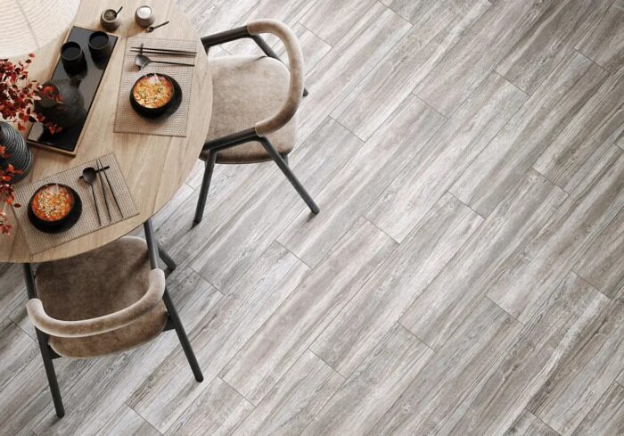 Chester керамогранит серый матовый 20х90см Alma Ceramica GFA92CHR07R