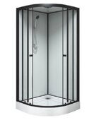 Loranto CS-22109, 90*90*205 душевая кабина, поддон 15см, прозрачное стекло