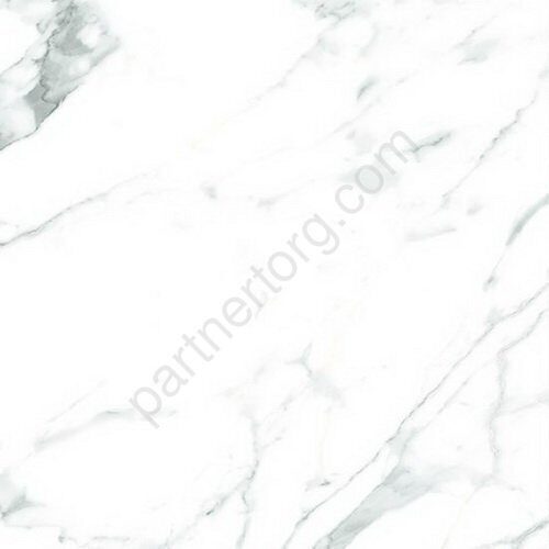 Lux Kito керамогранит белый глазурованный полированный 90х90 см