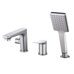 Bronx LM3745GM смеситель на борт ванны, графит Lemark