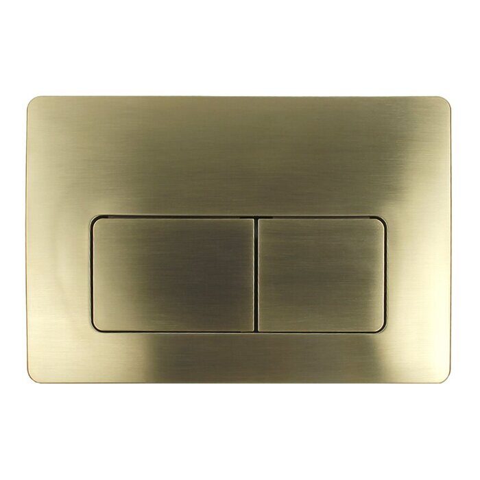 Клавиша смывная для инсталляции, цвет брашированное золото Beta CS7BG