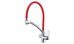 Comfort LM3070C-Red, смеситель для кухни с гибким изливом, с подключением к фильтру питьевой воды, хром-красный Lemark