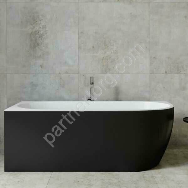 Family Elegant A акриловая ванна Aquanet Gloss Finish 180х80см  (панель Black matte)