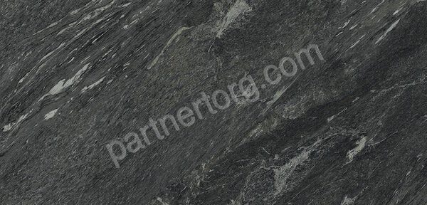 Skyfall Nero Smeraldo Lux глянцевый керамогранит чёрный Italon 80х160см