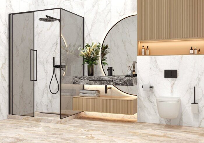 Calacatta Luna LCM керамогранит белый матовый 120х60см