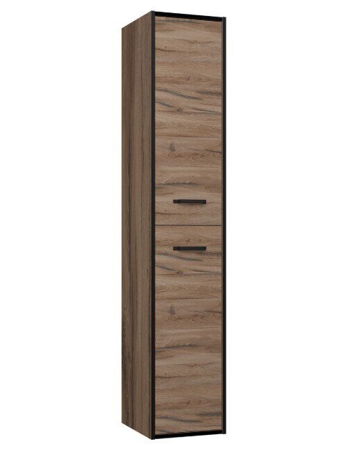 Неро-35 Дуб Альпийский шкаф пенал в ванную комнату