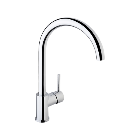 Vitra Minimax S A42091EXP смеситель для кухни высокий хром