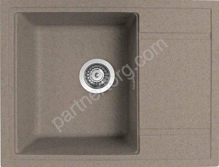 Fostogran FG 64-50, 630х500 кварцевая кухонная мойка, цвет латте