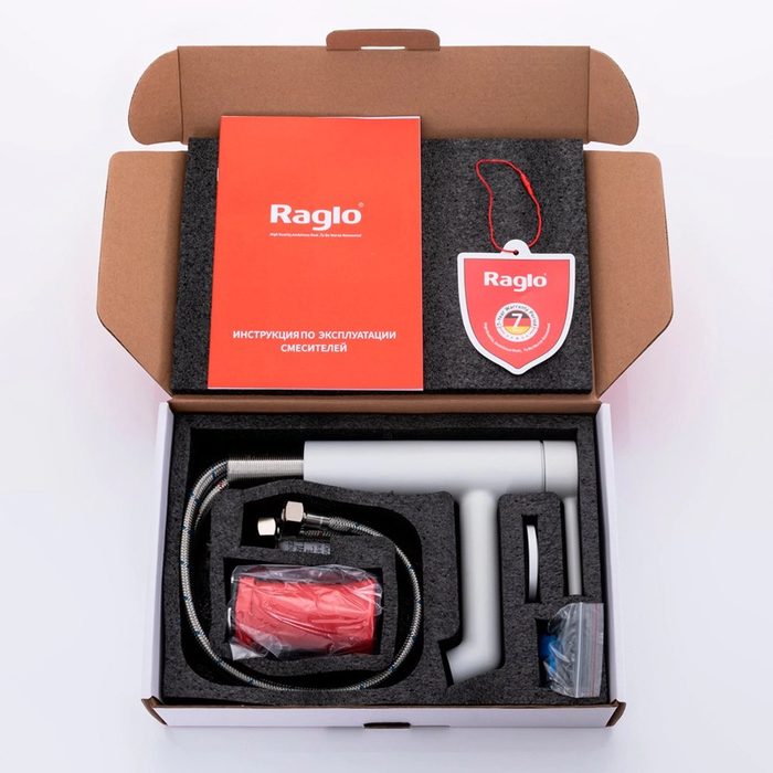 Raglo R20.10.08 смеситель для раковины, белый