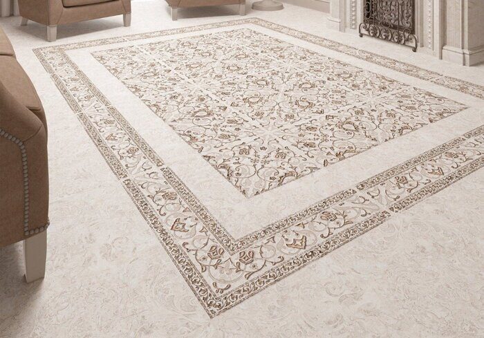 Deloni керамогранит бежевый матовый 60х60см Alma Ceramica GFU04DEL04R