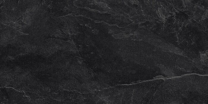 Archie Nero pro черный матовый керамогранит R10GR STR 120x60см Laparet