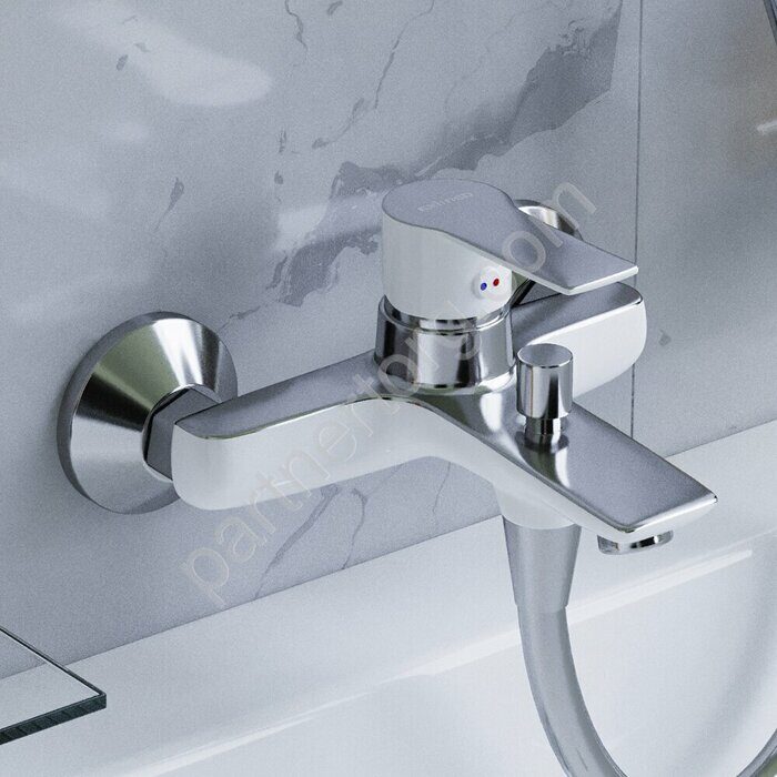 Смеситель для ванны и душа белый 841000000 Origin Elegance