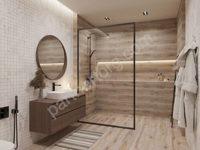 Selection Oak SI01 дуб неполированный керамогранит 20х120см Estima