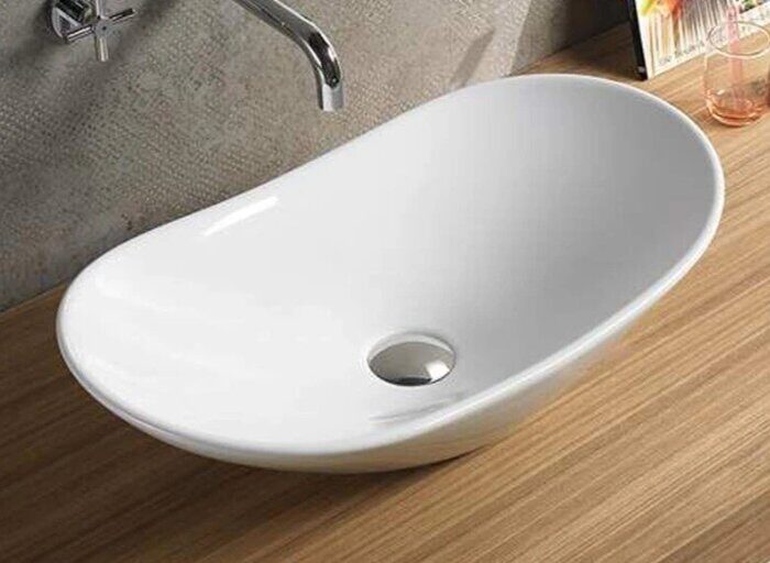 Velvex 7811A раковина накладная на столешницу 61,5х36х15,5 см