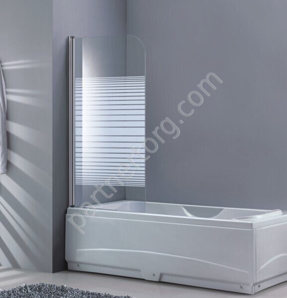 Primavera стеклянная шторка на ванну 700x1300 Ticino