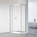 Veconi RV01-80-01-C7 душевой угол, 80х80x195 см, дверь раздвижная, профиль хром