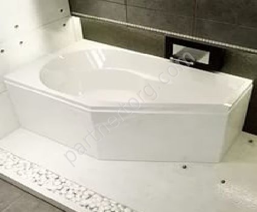 Юкон асимметричная акриловая ванна Riho 160х90 см