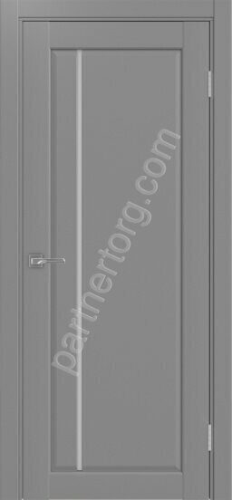 Сицилия 711.12 межкомнатная дверь серый со стеклом на выбор