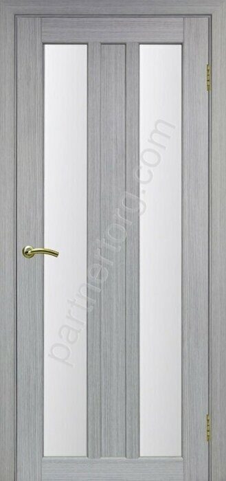 Парма 413.212 межкомнатная дверь дуб серый FL со стеклом на выбор