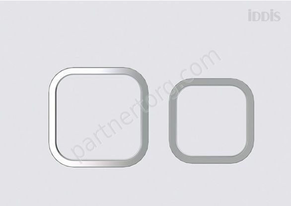 Клавиша для инсталляции Unifix универсальная матовый белый Iddis, UNI40MWi77