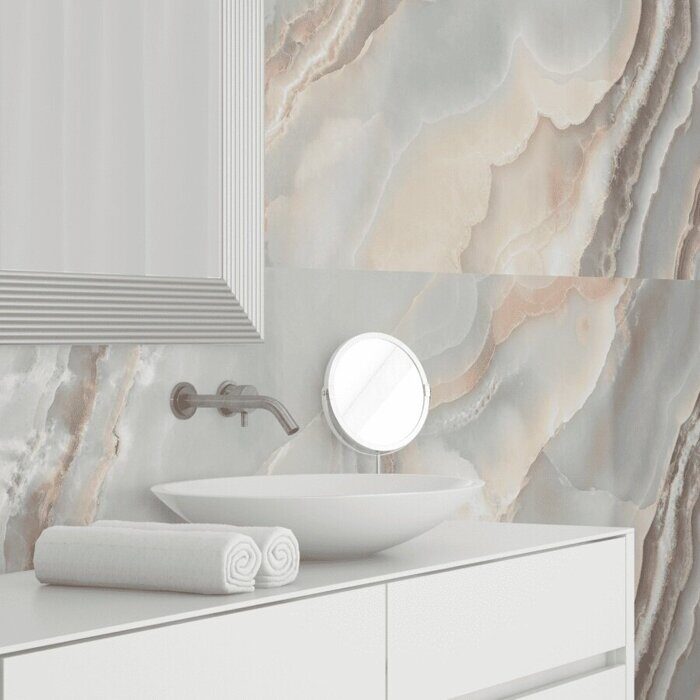 Панель ПВХ сатин Novita Wall Пиренеи 120х60см, 2,5мм