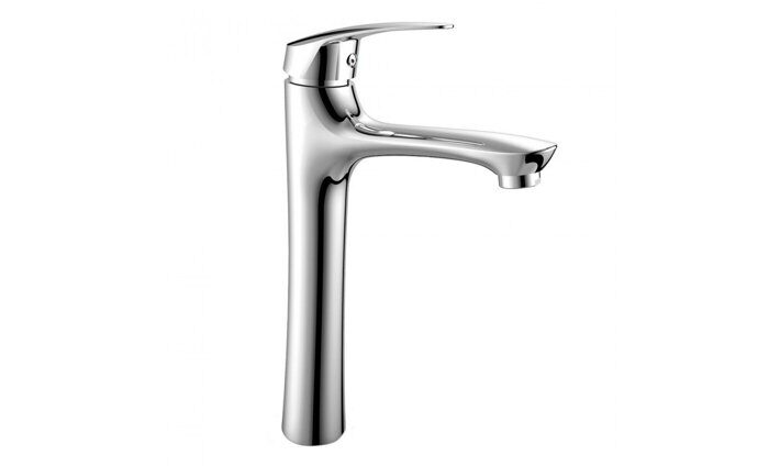 Linara LM0409C, смеситель для раковины высокий монолитный, хром Lemark