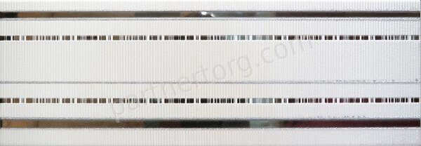 Band AltaCera декор керамический белый глянцевый 20х60см