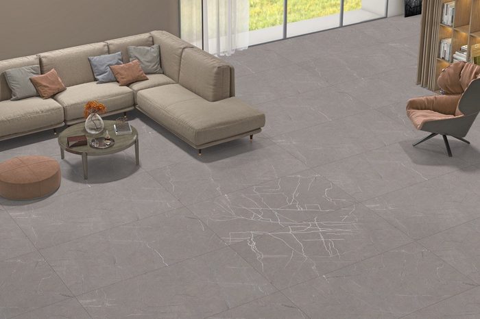 Astra Velure Engraving серый керамогранит матовый 120х60см Empero