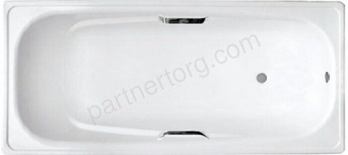 White Wave Italica стальная ванна 170х75 с подлокотниками, с ножками и ручками