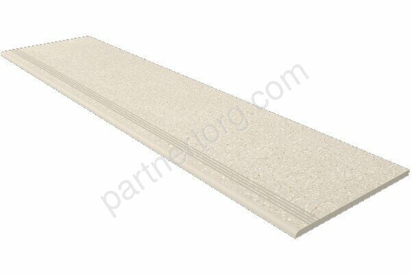 Cosmos Beige CM02 бежевый соль-перец неполированный керамогранит 30х120см Estima Ступень